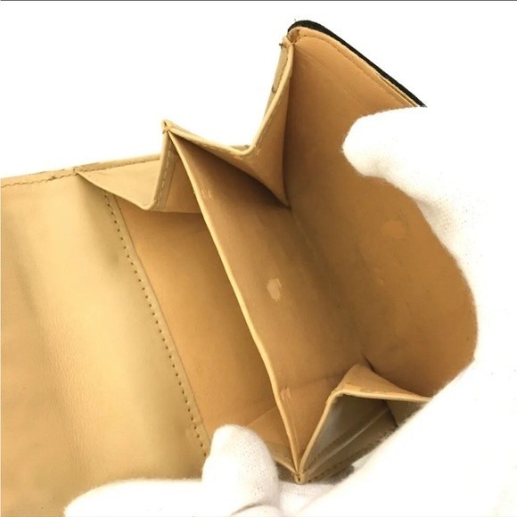 1J1747. CELINE C Macadam Suede Leather Bifold Wallet / - Picture 8 of 8